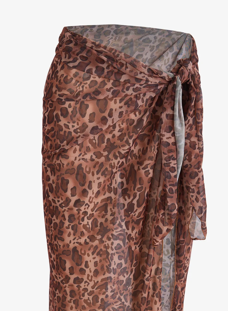 ELLA Animal Print Sarong